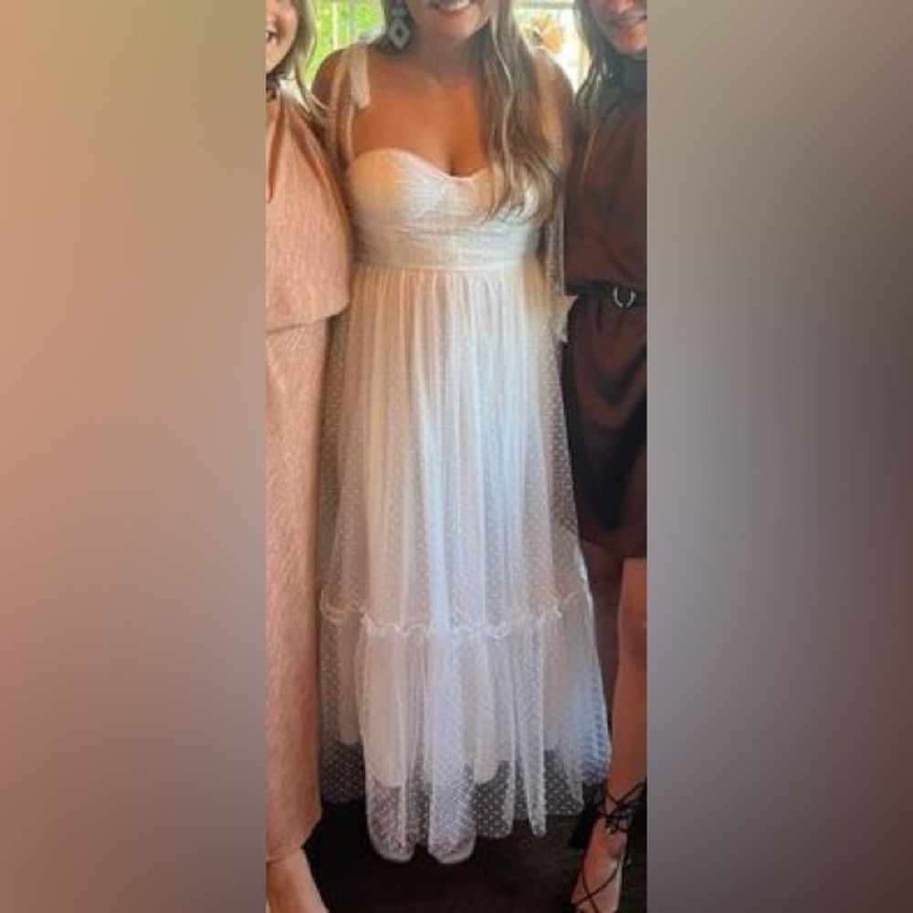 Boutique white dress